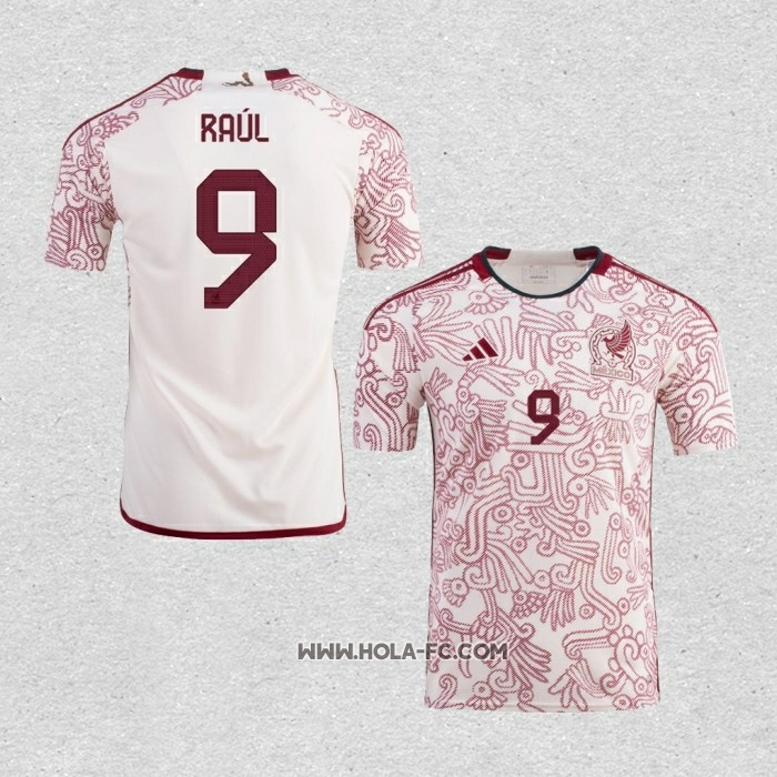 Camiseta Segunda Mexico Jugador Raul 2022